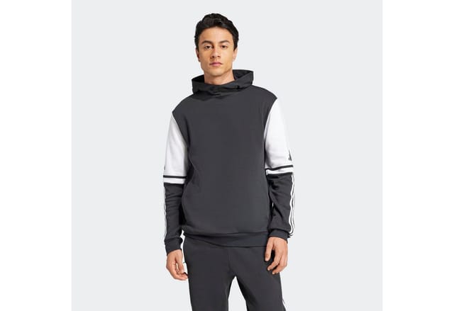 ADIDAS Sweathoodie, mit Kapuze (Schwarz, M)