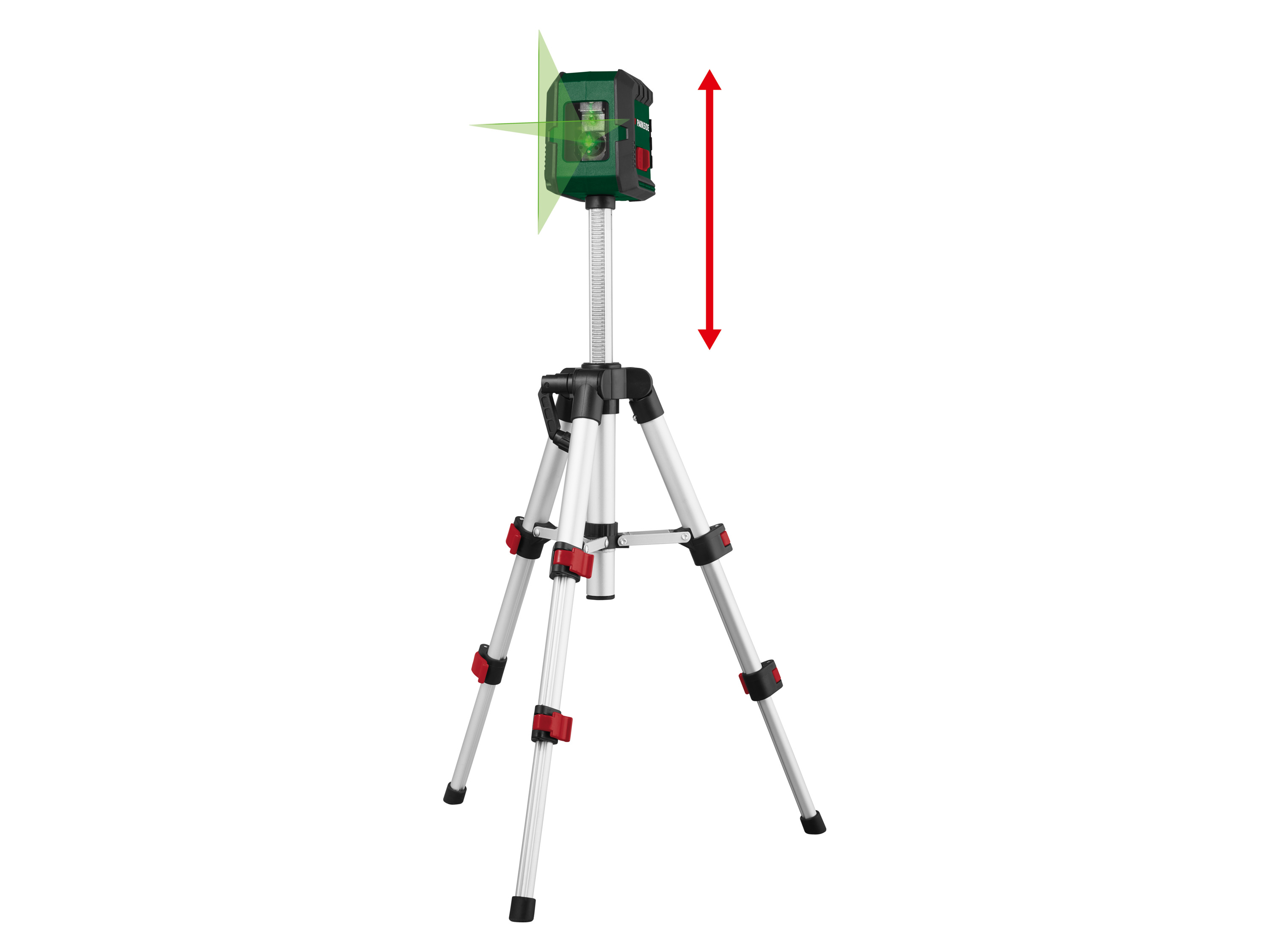 PARKSIDE® Kreuzlinienlaser »PKLL 3 A1«, mit Dreibeinstativ Bild 3