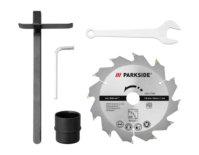 PARKSIDE® Handkreissäge »PHKS 750 A1«