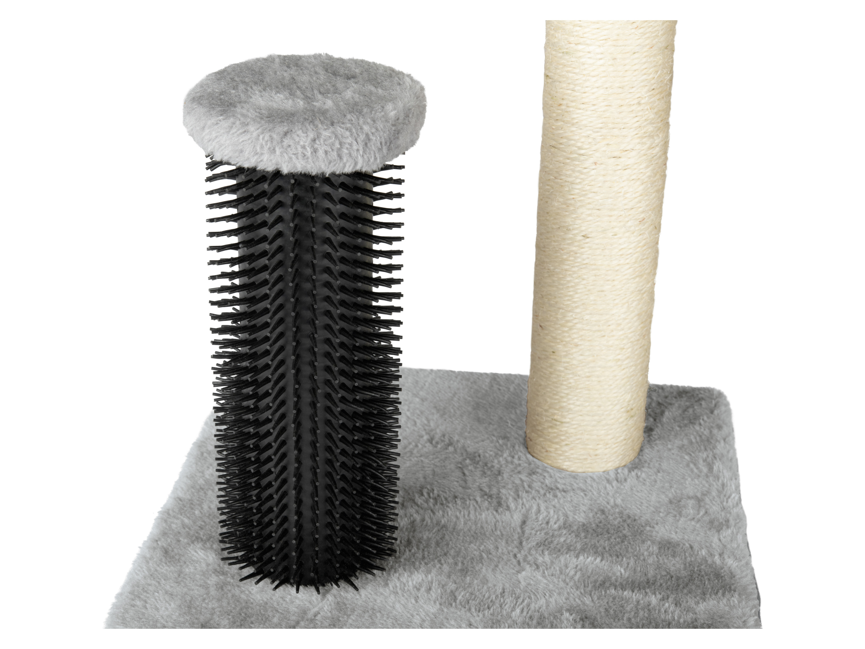 ZOOFARI® Katzen Kratzstamm mit Massageelementen (Kratzstamm mit Massagebürster) Bild 4