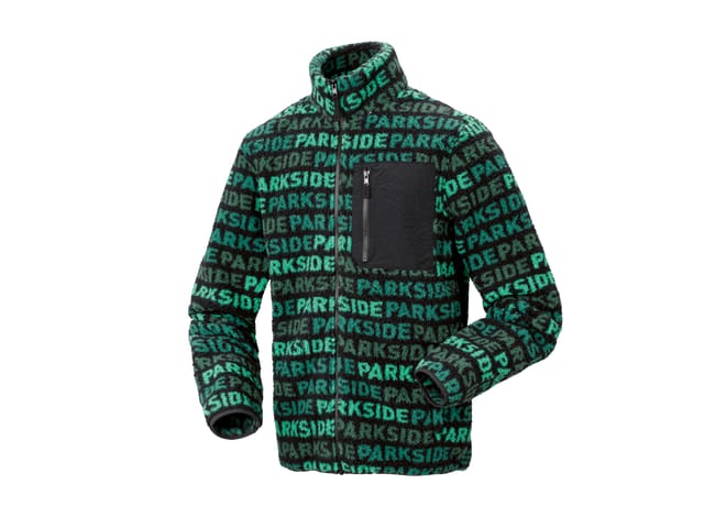 PARKSIDE® Herren Fleecejacke (Grün, S(44/46))
