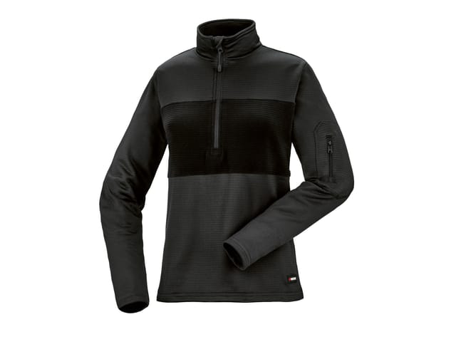 PARKSIDE® Damen-Thermo-Fleece-Troyer (Schwarz, L(44/46))