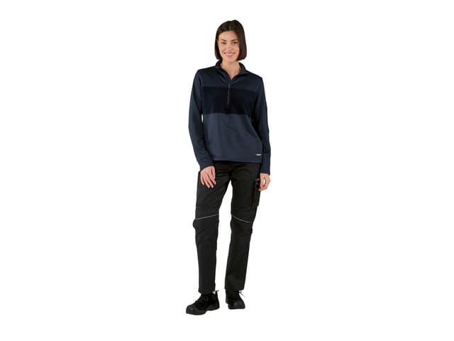 PARKSIDE® Damen-Thermo-Fleece-Troyer (Navy, M(40/42))