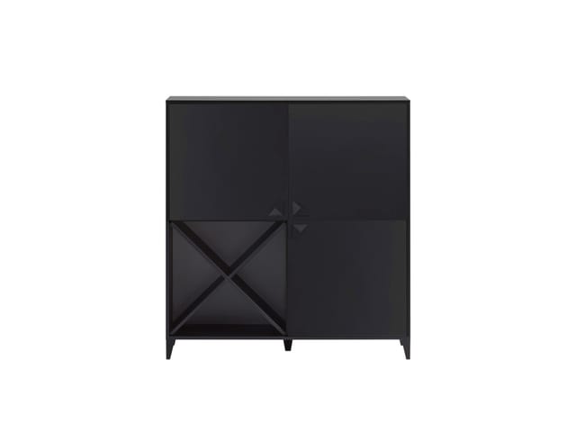 SCHILDMEYER Highboard Looks Classic (schwarzmatt)