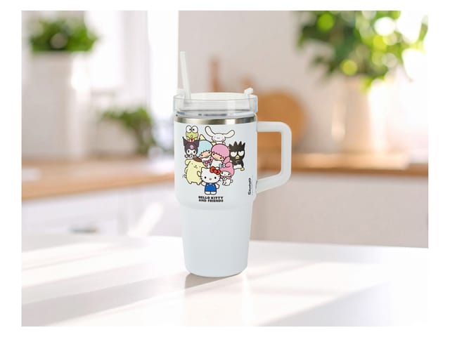 Edelstahl Travel Mug 590 ml (Hello Kitty)