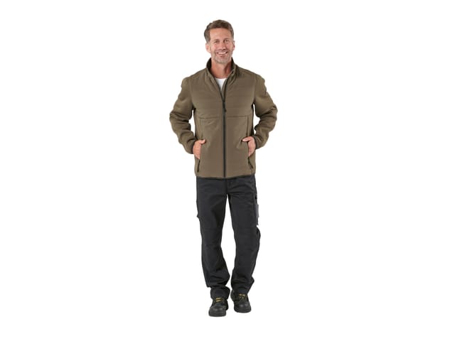 PARKSIDE® Herren Arbeitsjacke gefüttert (Khaki, XXL (60/62))