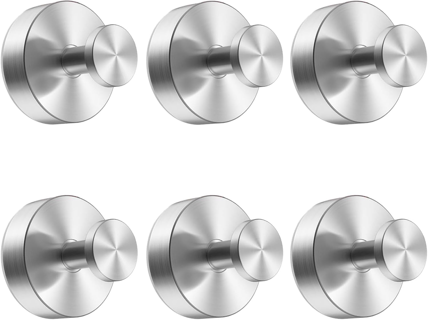 Set Von 12 Wandhaken Silber Für Den Haushalt – Praktisch Und Langlebig – Zuverlässig Und Benutzerfreundlich