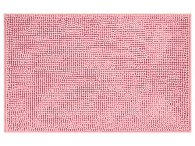 LIVARNO® Badematte Chenille Basic 50x80cm (Rosa)