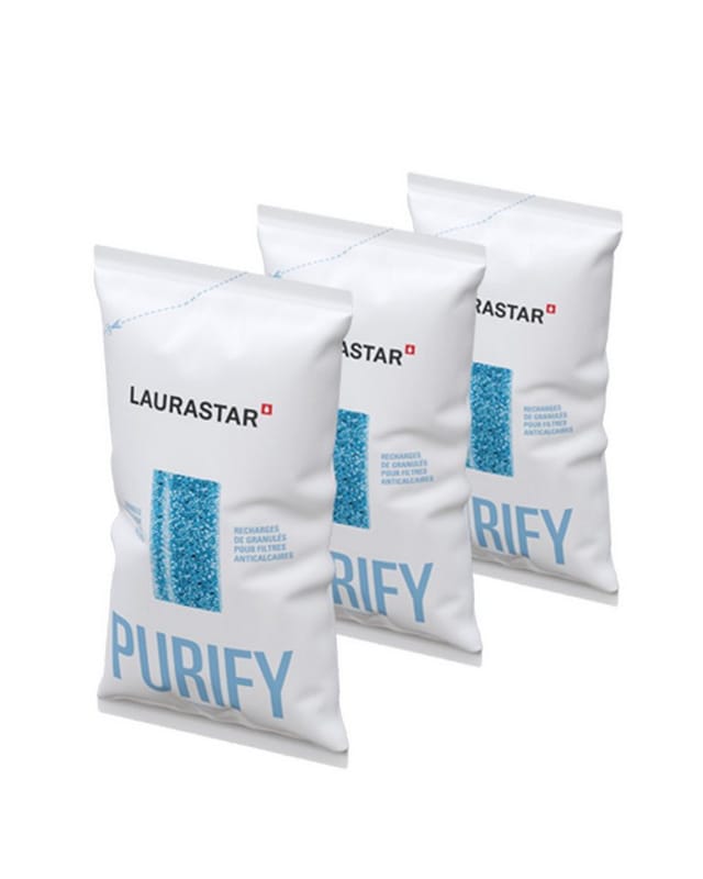 LAURASTAR Nachfüllgranulat für den Kalkschutzwasserfilter, 3er Set