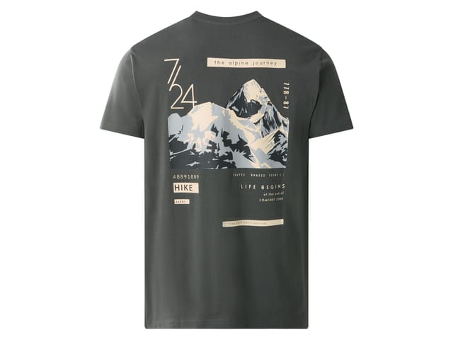 ESMARA MEN Herren T-Shirt (Grün, XL (56/58))
