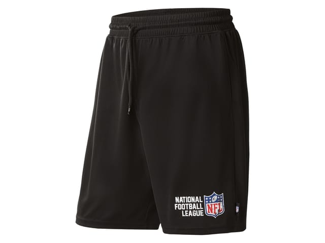 NFL Short Primary Logo Graphic Poly (Schwarz, M)