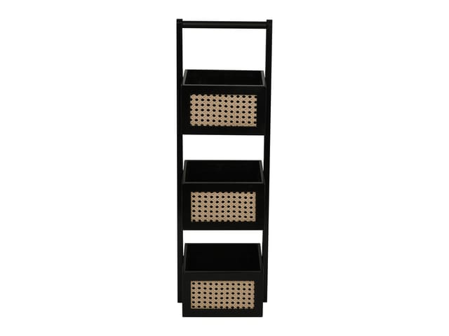 LIVARNO® Bambus-Badregal (Schwarz)