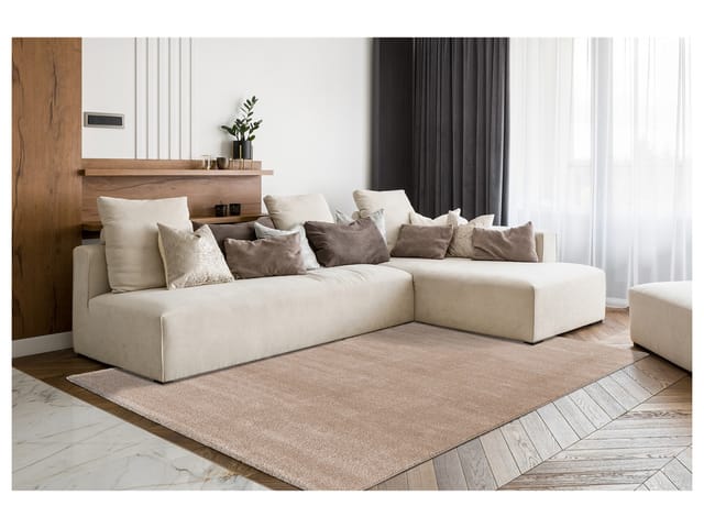 ARTE ESPINA Teppich Nila (100, Taupe, 80 x 150 cm)