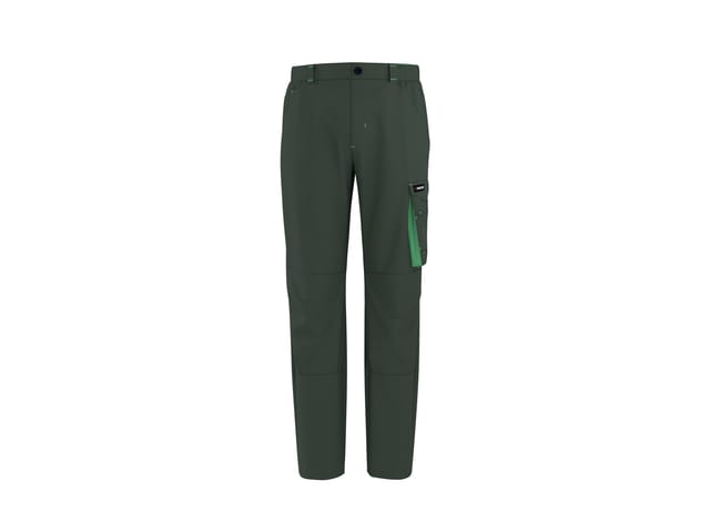 PARKSIDE® Herren Arbeitsbundhose (Grün, 56)