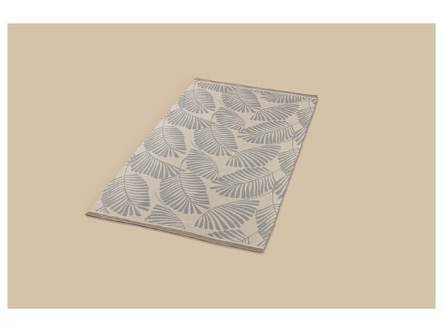 LIVARNO® Teppich, 80 x 150 cm (Blätter)