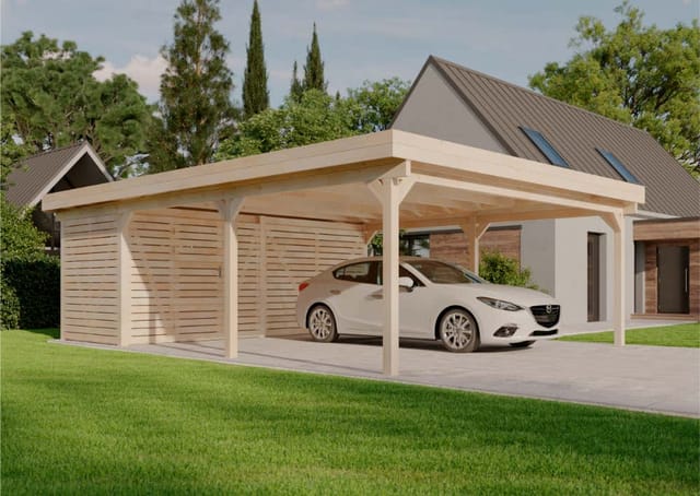Alpholz Doppelcarport Freya