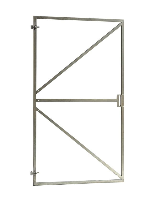 Gartentor Torrahmen einstellbar mit Schlosskasten 90x155cm
