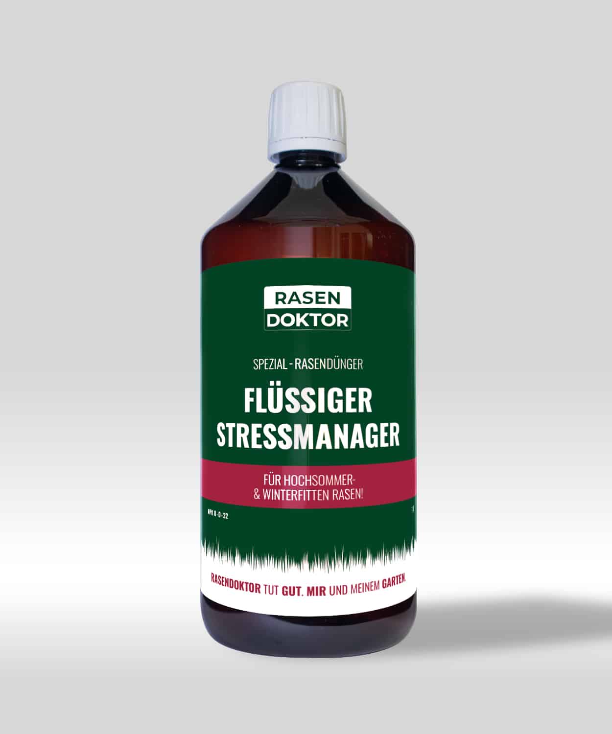 Flüssiger Kalium Spezial-Rasendünger "Stressmanager