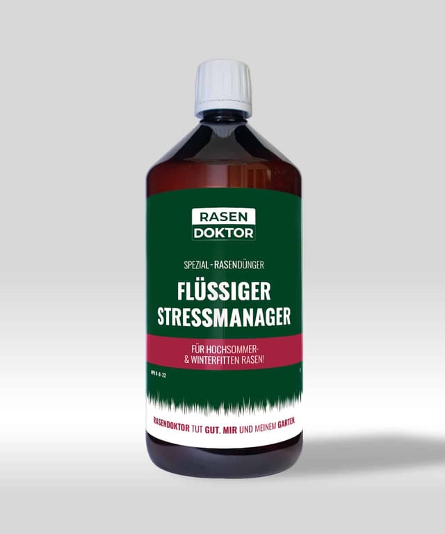 Flüssiger Kalium Spezial-Rasendünger "Stressmanager