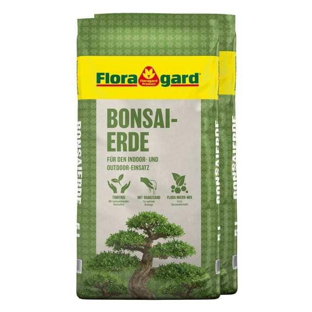 Floragard Bonsaierde, 2 x 5 L