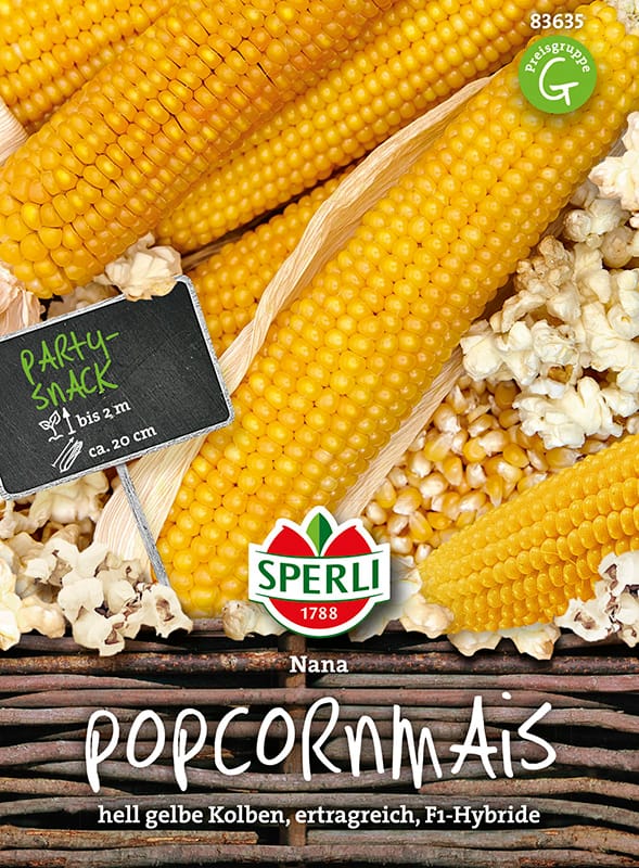 SPERLI Popcornmais-Samen 'Nana', F1