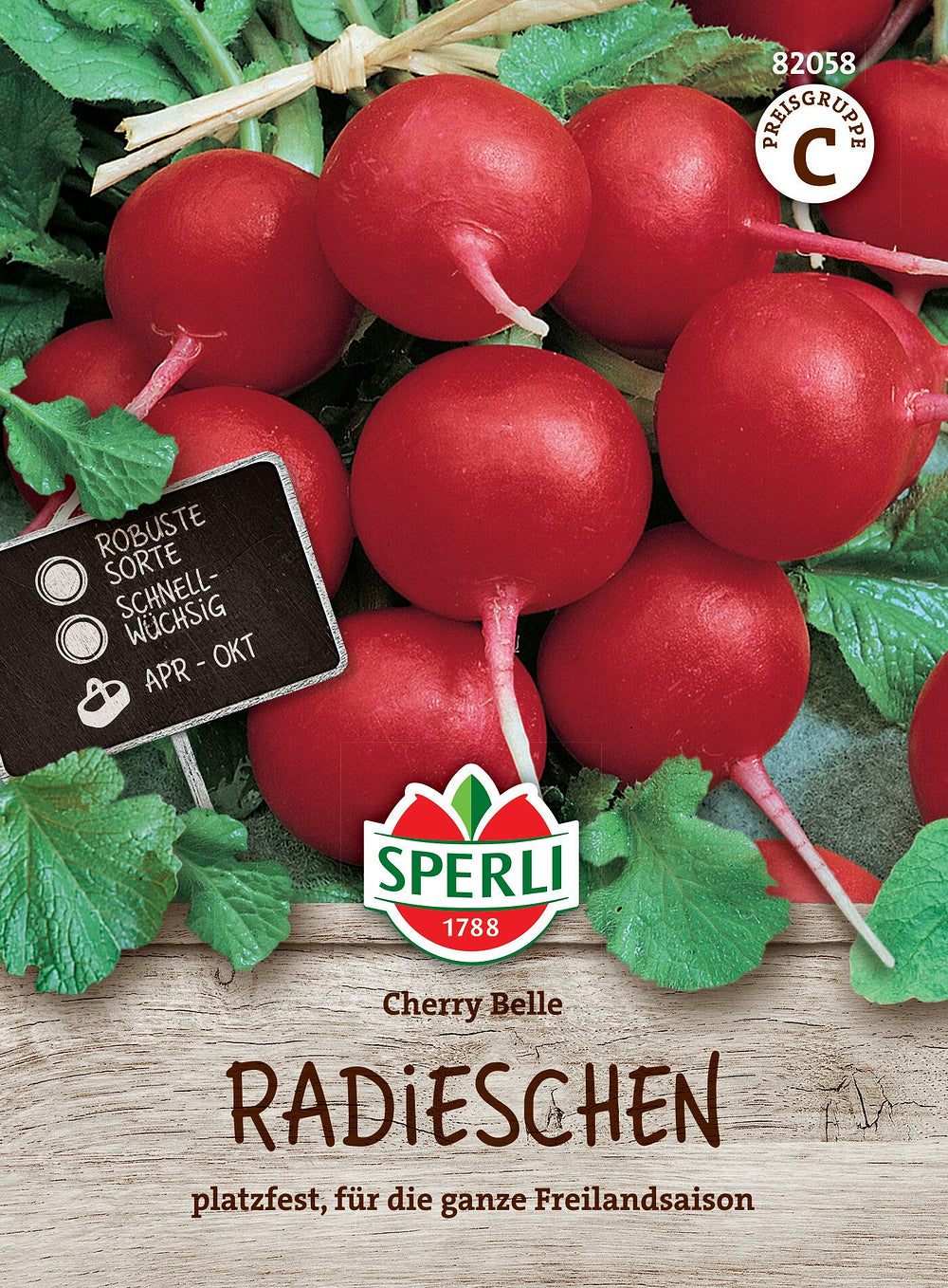 SPERLI Radieschen-Samen 'Cherry Belle'
