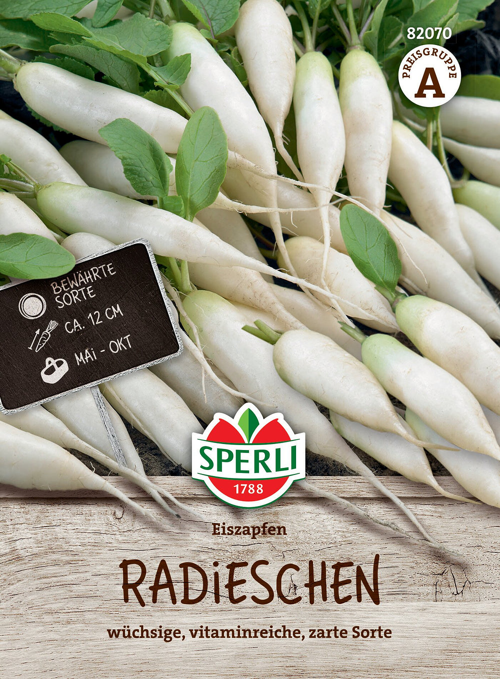 SPERLI Radieschen-Samen 'Eiszapfen'