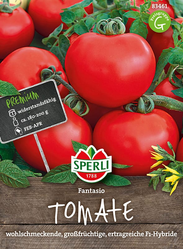 SPERLI Salat-Tomaten-Samen 'Fantasio', F1