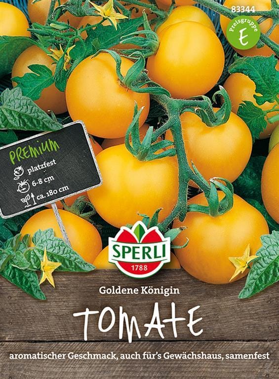 SPERLI Salat-Tomaten-Samen 'Goldene Königin'