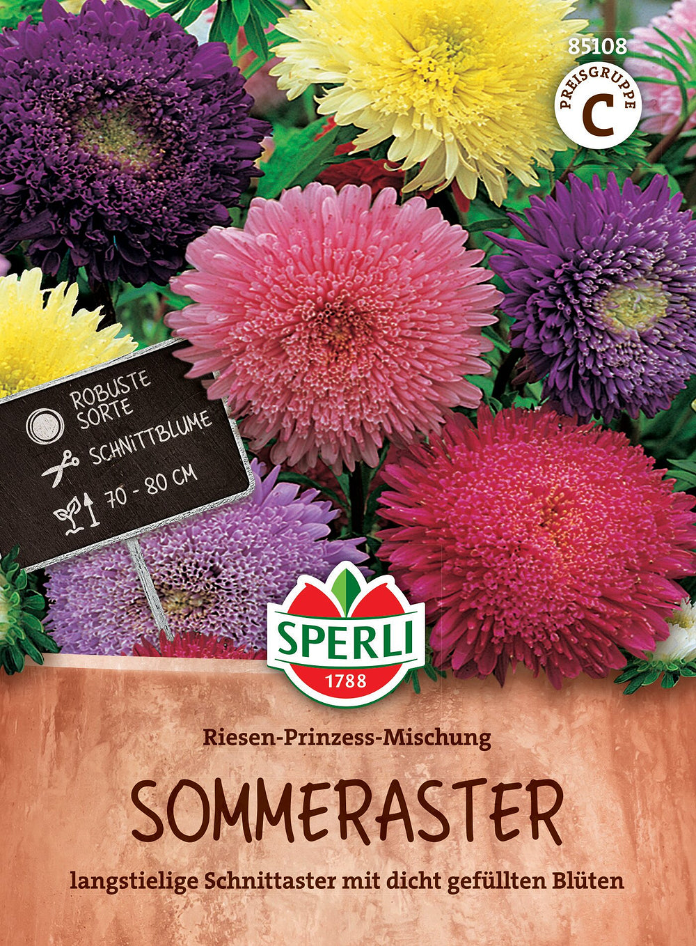 SPERLI Sommeraster-Samen "Riesen-Prinzess-Mischung", bunt