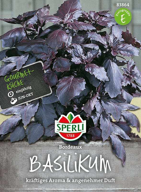 SPERLI Basilikum-Samen 'Bordeaux'