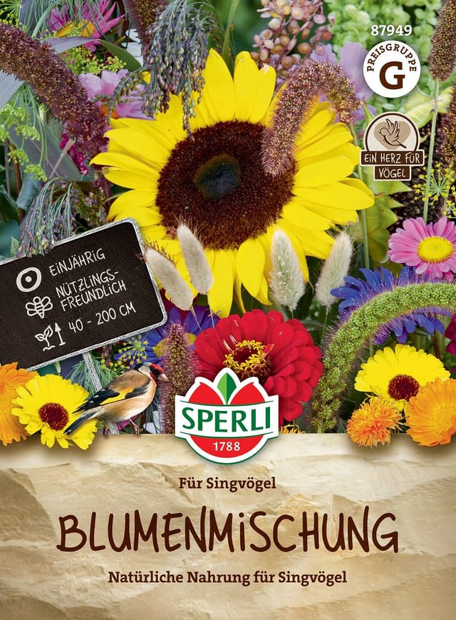SPERLI Blumensamen-Mischung "Für Singvögel