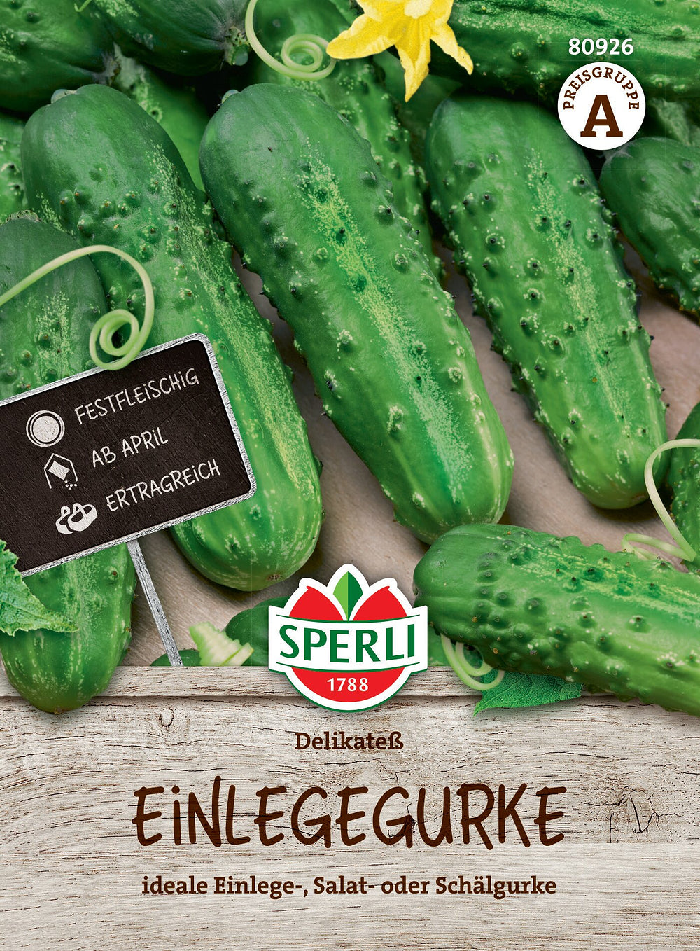 SPERLI Einlegegurken-Samen 'Delikateß'