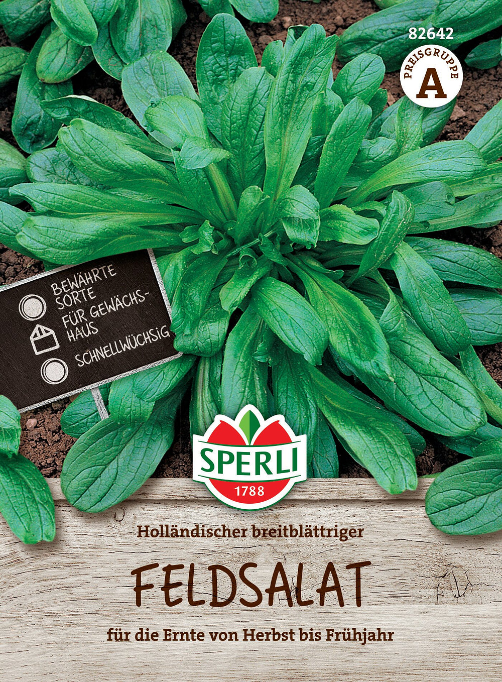 SPERLI Feldsalat-Samen 'Holländischer breitblättriger'