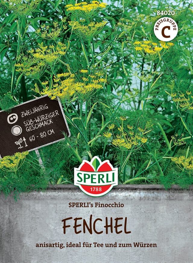 SPERLI Fenchel-Samen 'Finocchio', gelb