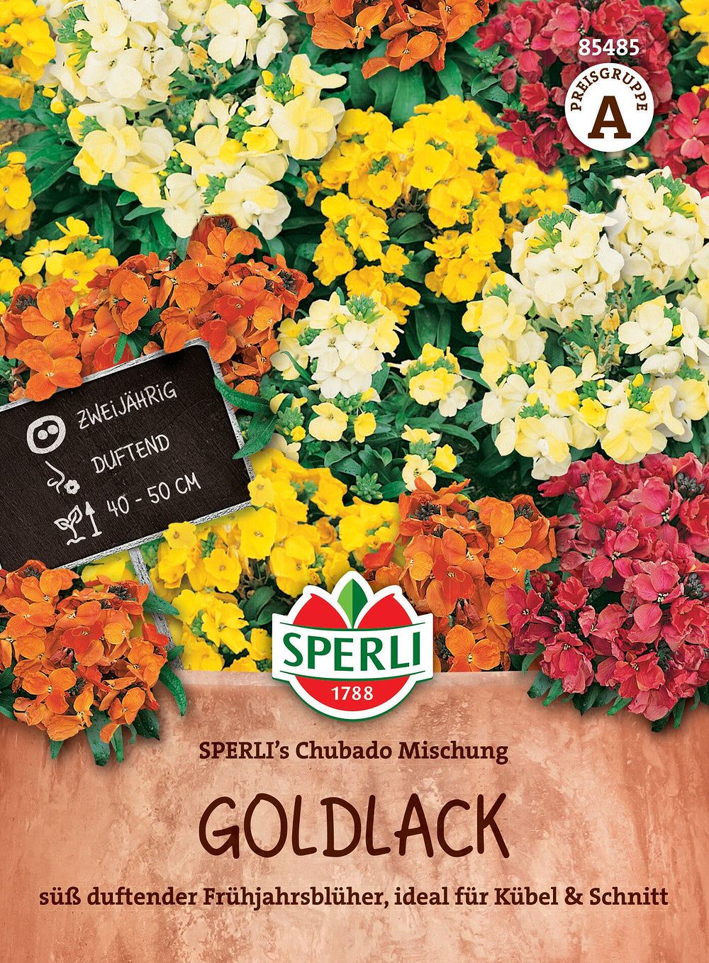 SPERLI Goldlack-Samen 'Chubado Mischung', bunt