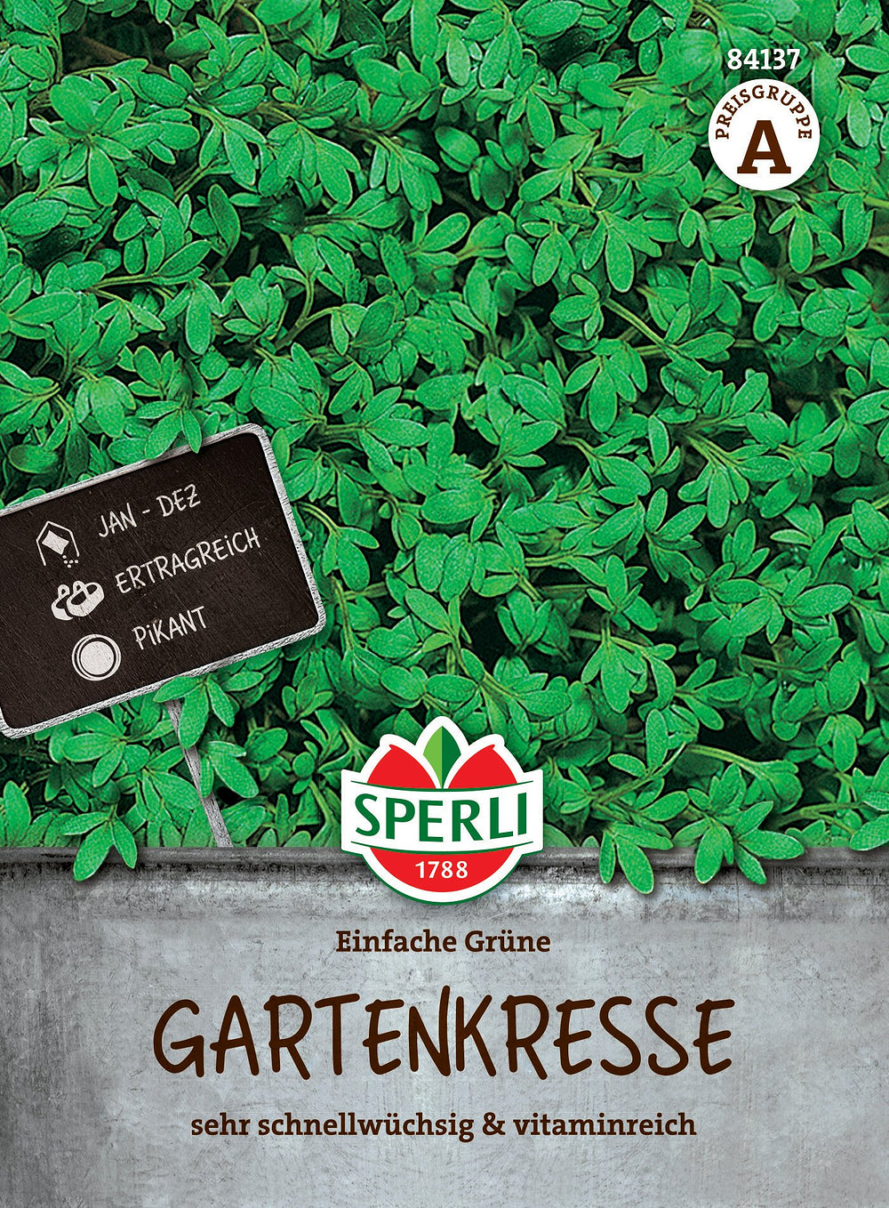 SPERLI Gartenkresse-Samen 'Einfache Grüne'