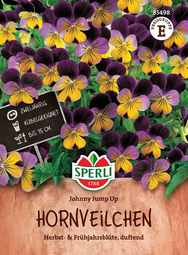SPERLI Hornveilchen-Samen 'Johnny Jump Up', bunt