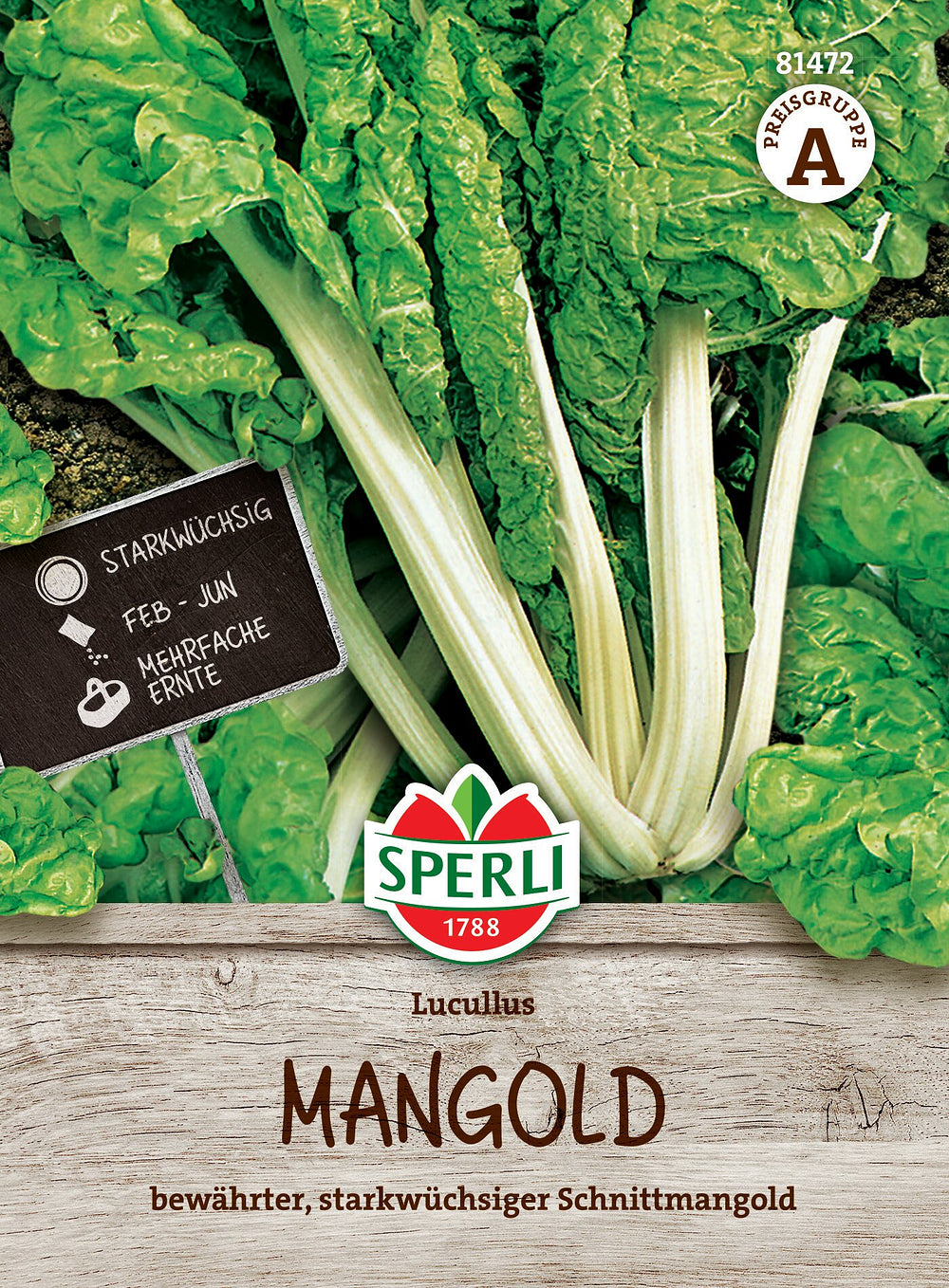 SPERLI Mangold-Samen 'Lucullus'