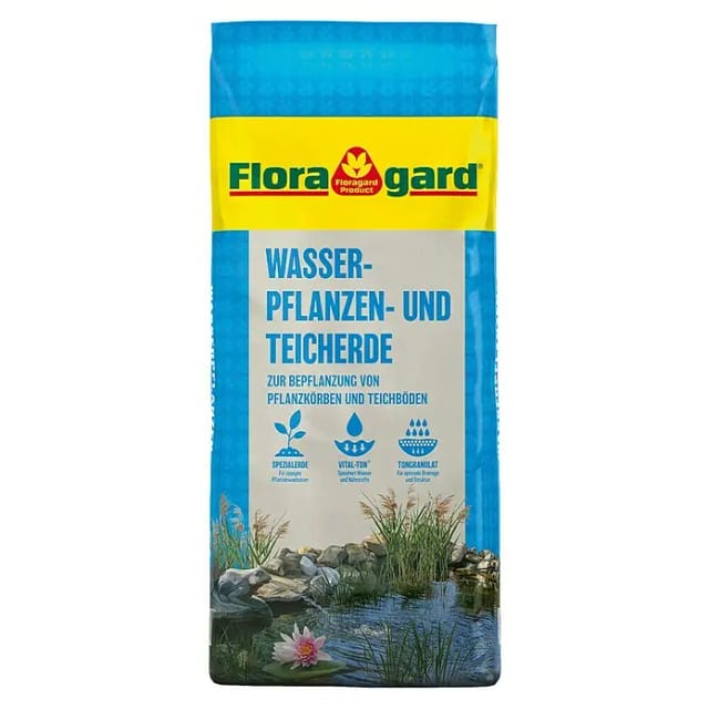 Floragard Wasserpflanzen- & Teicherde (18 l)