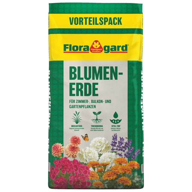 Floragard Blumenerde, 1 x 65 L