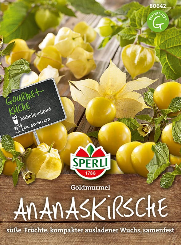 SPERLI Ananaskirschen-Samen 'Goldmurmel'