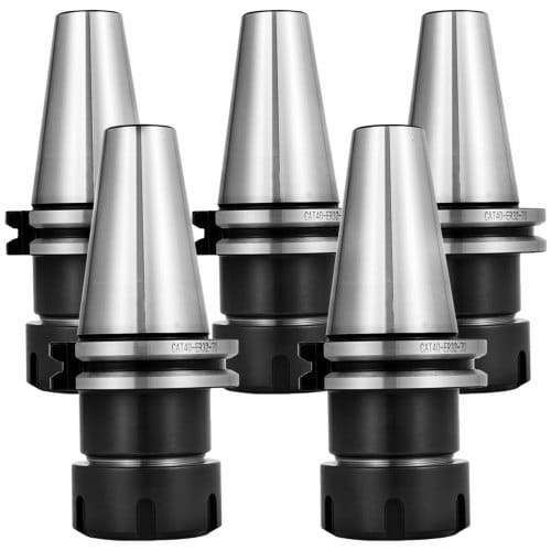 VEVOR 5-teiliges Spannzangen-Set, CAT40 ER32 Spannzangenfutter, für CNC-Graviermaschine und Fräsdrehmaschine (CAT40 ER32)