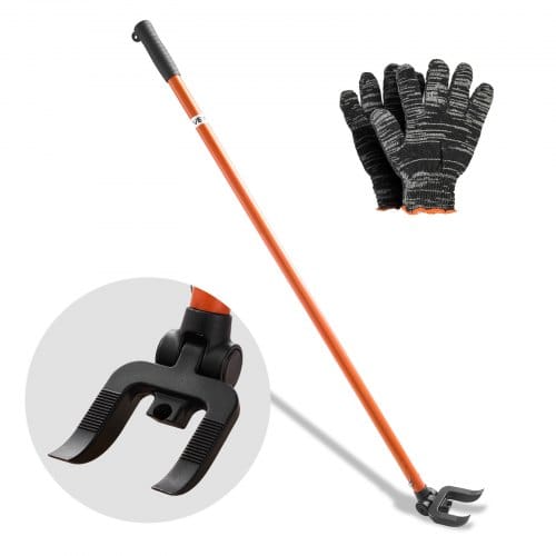VEVOR Plattenheber, 907 kg Tragkraft, 1270 mm Gesamtlänge, mit Handschuhen & Nagelzieher, schwere Paletten-Buster für Aufhebeln von Bodenbelägen, Rahmen, Dächern, Verkleidungen & Gipskartonplatten