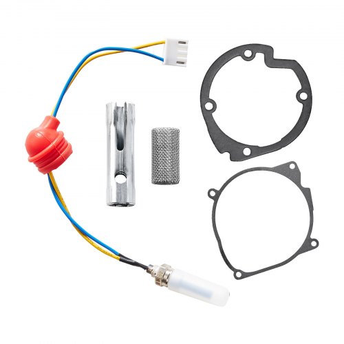 Vevor 8 V Glühkerzenstecker Reparatursatz, Glühzündkerzensatz Für Standheizungen Mit Zerstäubungsnetz, Kompatibel Mit 2/5/8 Kw Standheizung, Dieselheizungszubehör Für Auto Lkw Boot