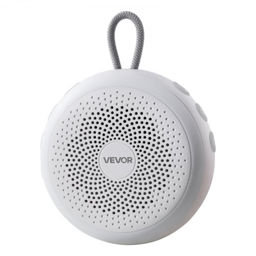 VEVOR Einschlafhilfe, White Noise Machine, 20 Musiktitel, 4-in-1-Soundmaschine mit weißem Rauschen, automatischem Abschalttimer, sanftem Ringlicht, Speicherfunktion & Kindersicherung, Rauschgerät