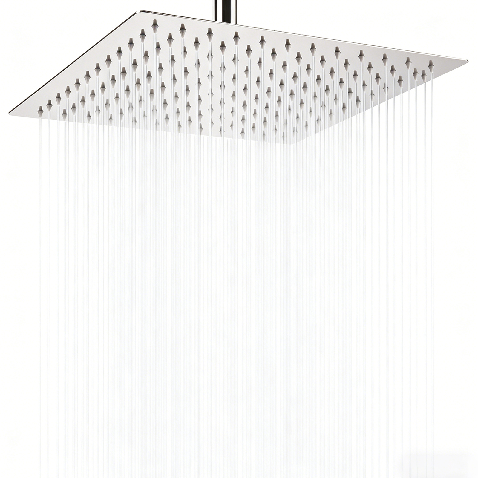 Regenduschkopf 30 X 30 Cm, Moderner Regenbrausekopf Für Das Badezimmer, 304 Edelstahl, Mit Lebensmittelechten Silikondüsen