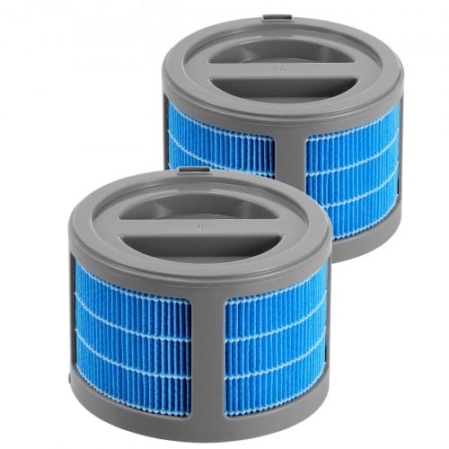 VEVOR Ersatzfilter für Verdunstungsbefeuchter, 2er-Pack, kompatibel mit VEVOR 10L (2,64 G) Verdunstungsbefeuchter Modell BZT-242, einfach zu installieren für eine längere Filterlebensdauer