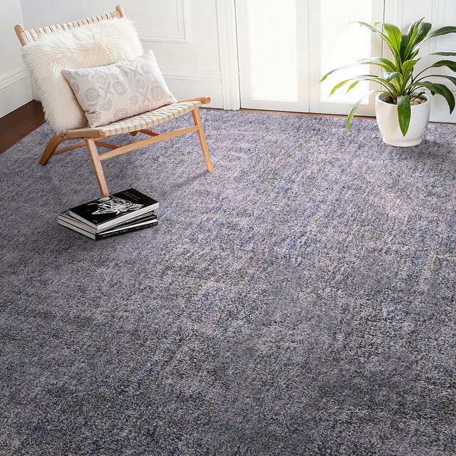 VEVOR Kurzflor Teppich 3658x2743 mm, kuscheliger Wohnzimmerteppich, 20 mm Florhöhe, Bodenteppich für den Innenbereich für Wohnzimmer, Schlafzimmer, fusselfrei & mit rutschfester TPR-Unterseite