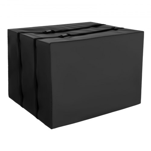 VEVOR Klimaanlagenabdeckung, 530 x 400 x 380 mm, Abdeckung für Außengeräte, doppellagig, wasserdichtes Polyestergewebe, verstellbarer Schultergurt, Universalgröße für den Außenbereich